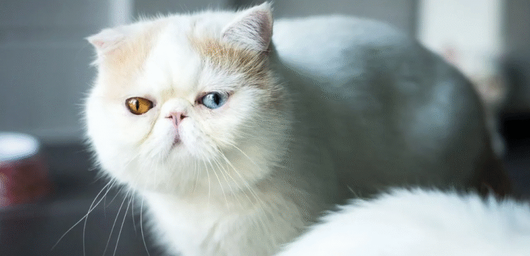 Solid White American Shorthair