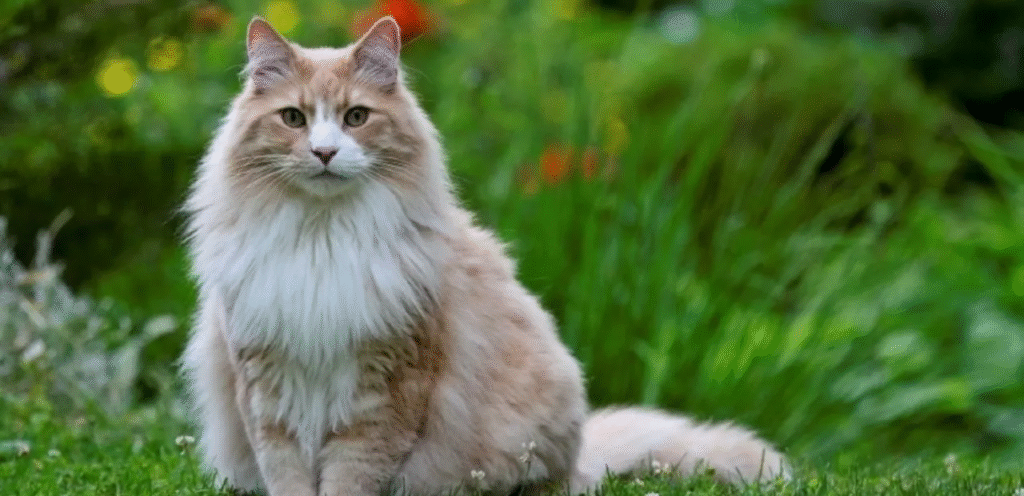 Cream Norwegian Forest Cat | A Soft & Serene Cat Breed 1 Cream Norwegian Forest Cat
